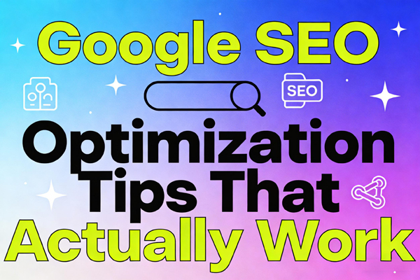Google SEO Optimization Tips That Actually Work (No Fluff, Just What I’ve Learned)