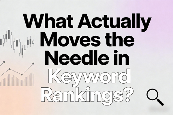 What Actually Moves the Needle in Keyword Rankings? (Hint: It’s Not What You Think)