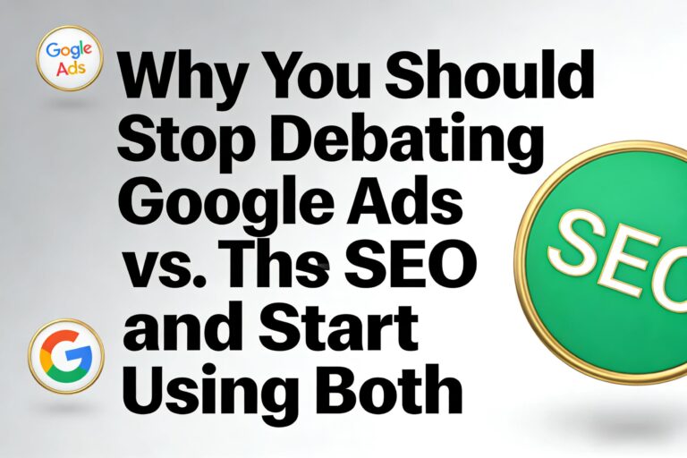 Why You Should Stop Debating Google Ads vs. SEO and Start Using Both