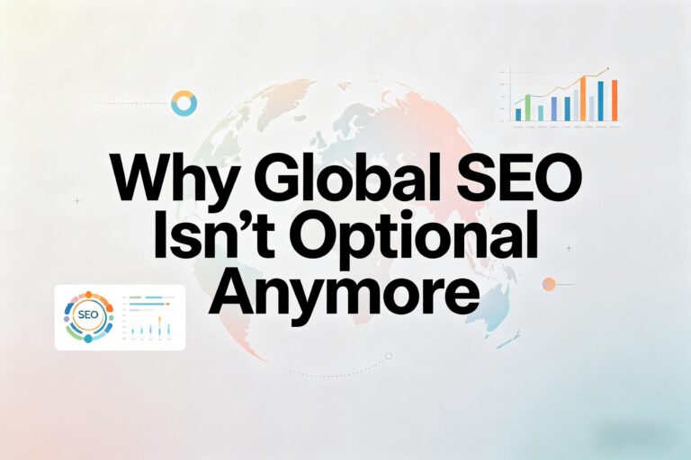 Why Global SEO Isn’t Optional Anymore (And What’s Killing Your Exports If You Ignore It)