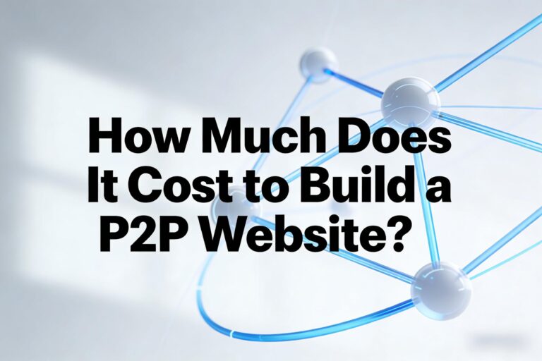 How Much Does It Cost to Build a P2P Website? (Real Data & Insider Tips You Can’t Afford to Miss)