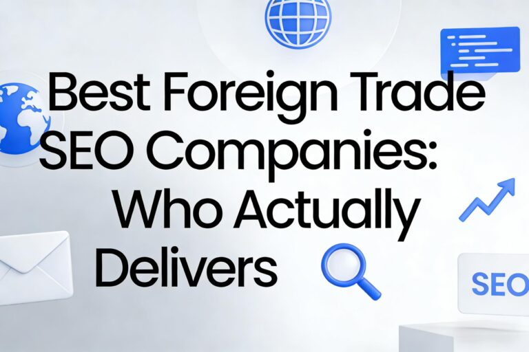 Best Foreign Trade SEO Companies: Who Actually Delivers (Honest Review)