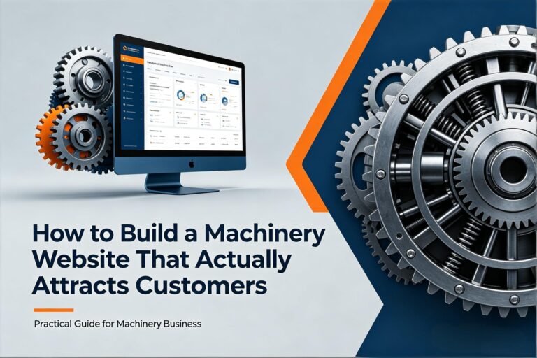 How to Build a Machinery Website That Actually Attracts Customers