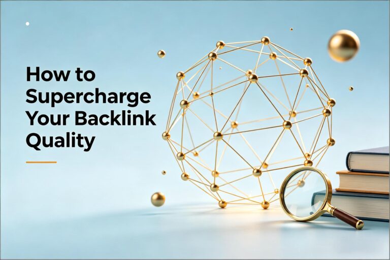 How to Supercharge Your Backlink Quality (Without Begging or Breaking the Bank)