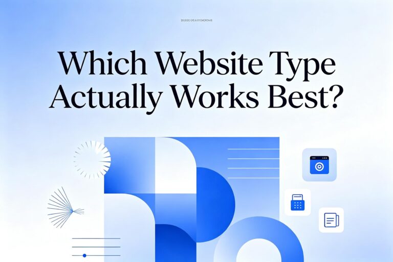 Which Website Type Actually Works Best? My Honest Take After Building 40+ Sites